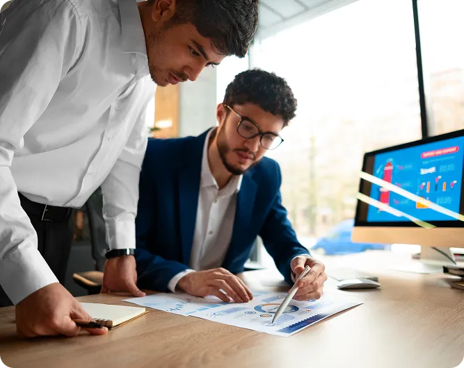 people-analyzing-checking-finance-graphs-office 1