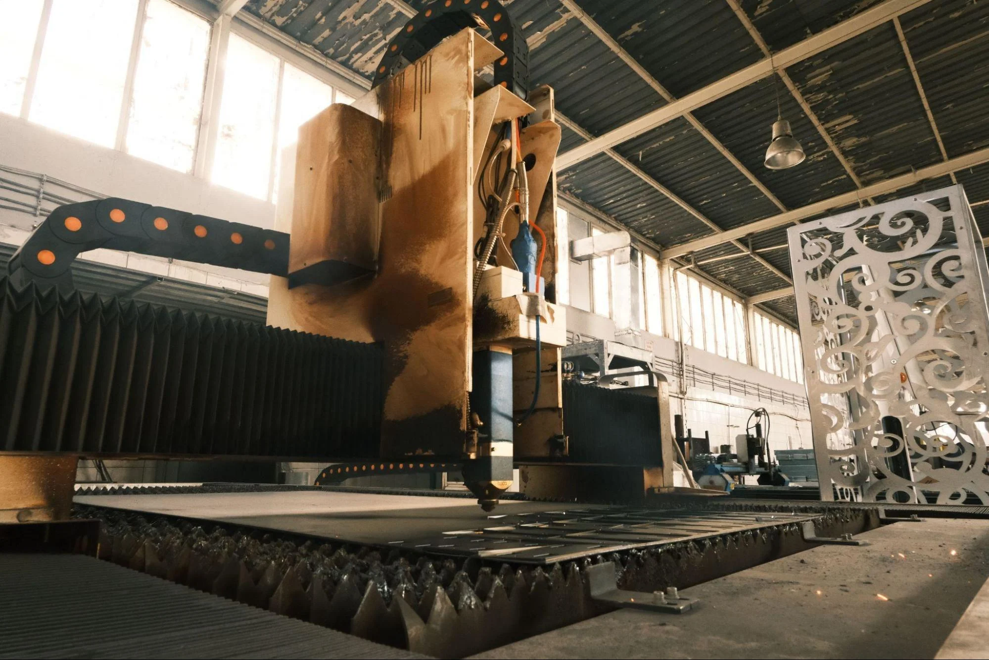 Manufacturing facility using cost reduction strategies to improve operating efficiency